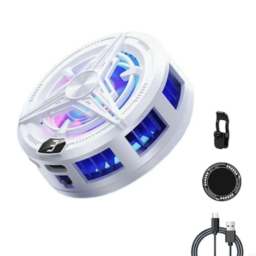 With Blue Light Mobile Phone Cooler Rechargeable Air Cooling Portable Game Heat Sink Type C Interface Detachable
With Blue Light Mobile Phone Cooler Rechargeable Air Cooling Portable Game Heat Sink Type C Interface Detachable