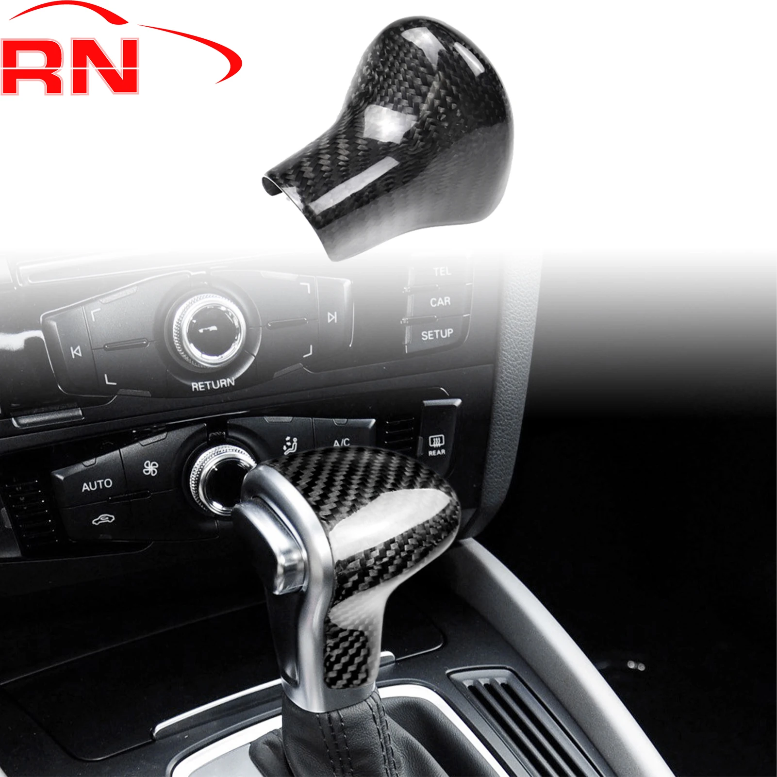 For Audi A4 B8 09-16 A5 08-17 Q5 09-17 Modified Carbon Fiber Gear Shift Handlebar Decorative Interior Accessories Sticker
For Audi A4 B8 09-16 A5 08-17 Q5 09-17 Modified Carbon Fiber Gear Shift Handlebar Decorative Interior Accessories Sticker