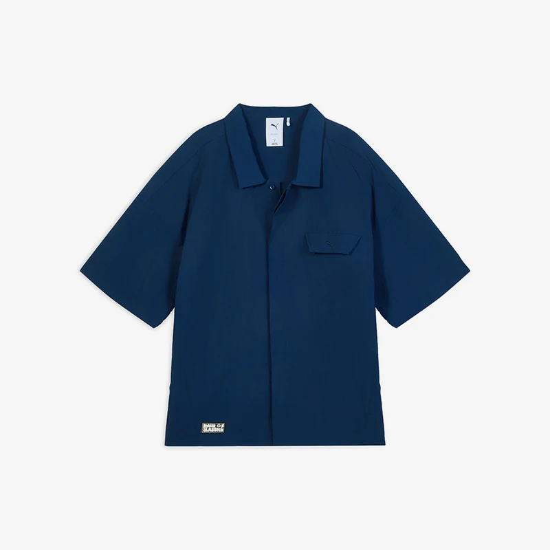 Оригинальная дышащая спортивная рубашка с короткими рукавами и воротником Puma для мужчин и женщин 631555-73
Оригинальная дышащая спортивная рубашка с короткими рукавами и воротником Puma для мужчин и женщин 631555-73