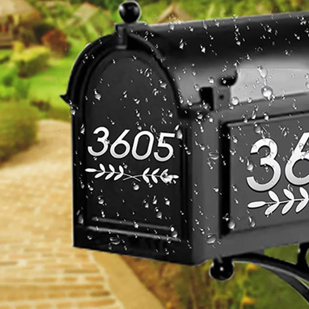4pcs Reflective House Number Labels Mailbox Stickers Adhesive Post Numbers for Bins Silver 3inch 0 9 Digits Leaf Design
4pcs Reflective House Number Labels Mailbox Stickers Adhesive Post Numbers for Bins Silver 3inch 0 9 Digits Leaf Design