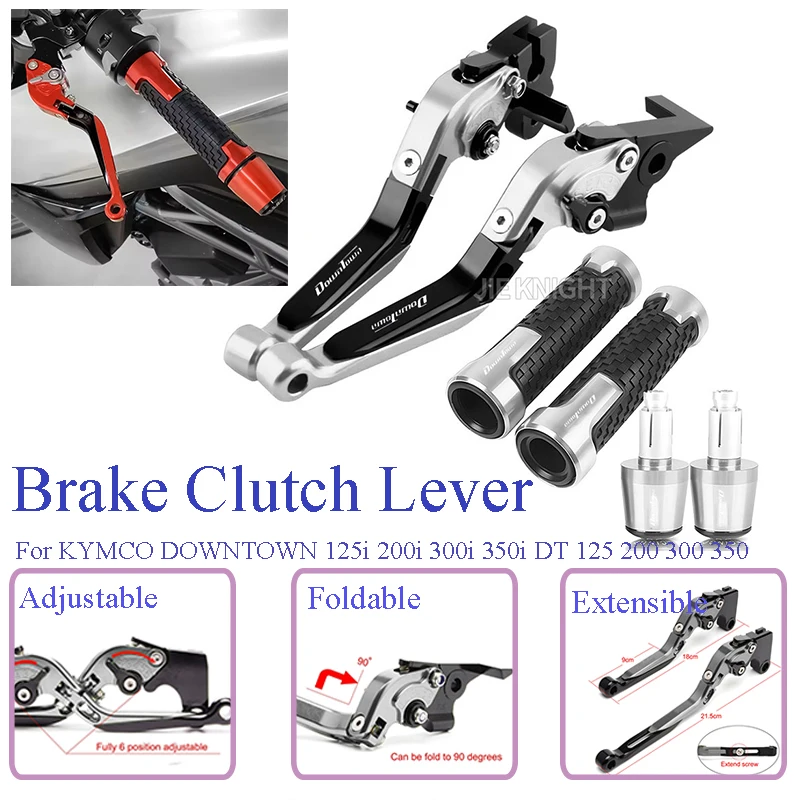 For KYMCO DOWNTOWN 125i 200i 300i 350i DT 125 200 300 350 Motorcycle Accessories Brake Clutch Levers Handlebar Grips Handle Ends
For KYMCO DOWNTOWN 125i 200i 300i 350i DT 125 200 300 350 Motorcycle Accessories Brake Clutch Levers Handlebar Grips Handle Ends