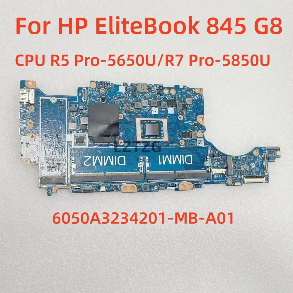 Материнская плата для HP EliteBook 845 G8 6050A 3234201 -MB-A01 Материнская плата ноутбука CPU R5 Pro-5650U/R7 Pro-5850U DDR4 100% протестировано, ОК
Материнская плата для HP EliteBook 845 G8 6050A 3234201 -MB-A01 Материнская плата ноутбука CPU R5 Pro-5650U/R7 Pro-5850U DDR4 100% протестировано, ОК