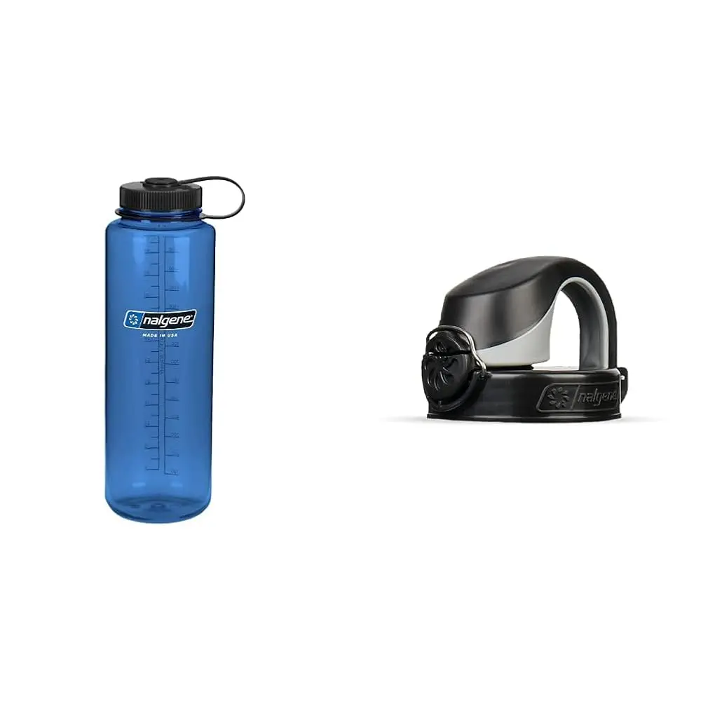 Бутылка для воды Sustain Tritan без BPA, изготовленная из 50% переработанного пластика, 48 унций, с широким горлышком, синяя, On The Fly
Бутылка для воды Sustain Tritan без BPA, изготовленная из 50% переработанного пластика, 48 унций, с широким горлышком, синяя, On The Fly
