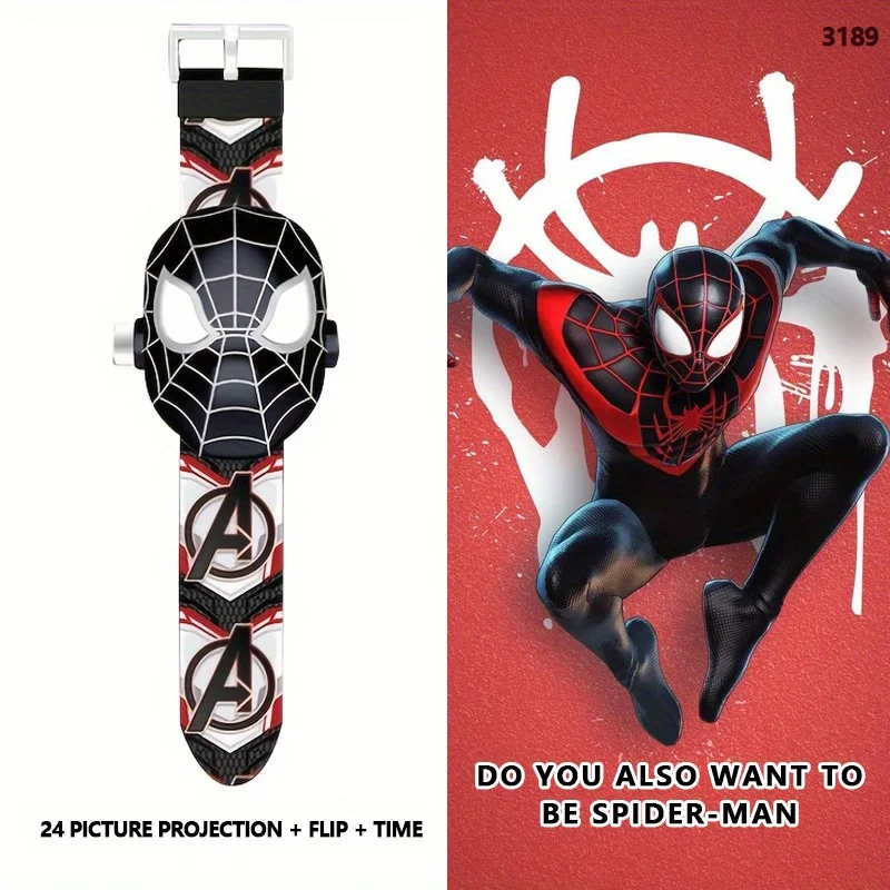 Marvel Spider-Man Noir Watch Cartoon Creativity Projection Watch Student Prize Suitable for Birthday Gift、Holiday Gifts
Marvel Spider-Man Noir Watch Cartoon Creativity Projection Watch Student Prize Suitable for Birthday Gift、Holiday Gifts