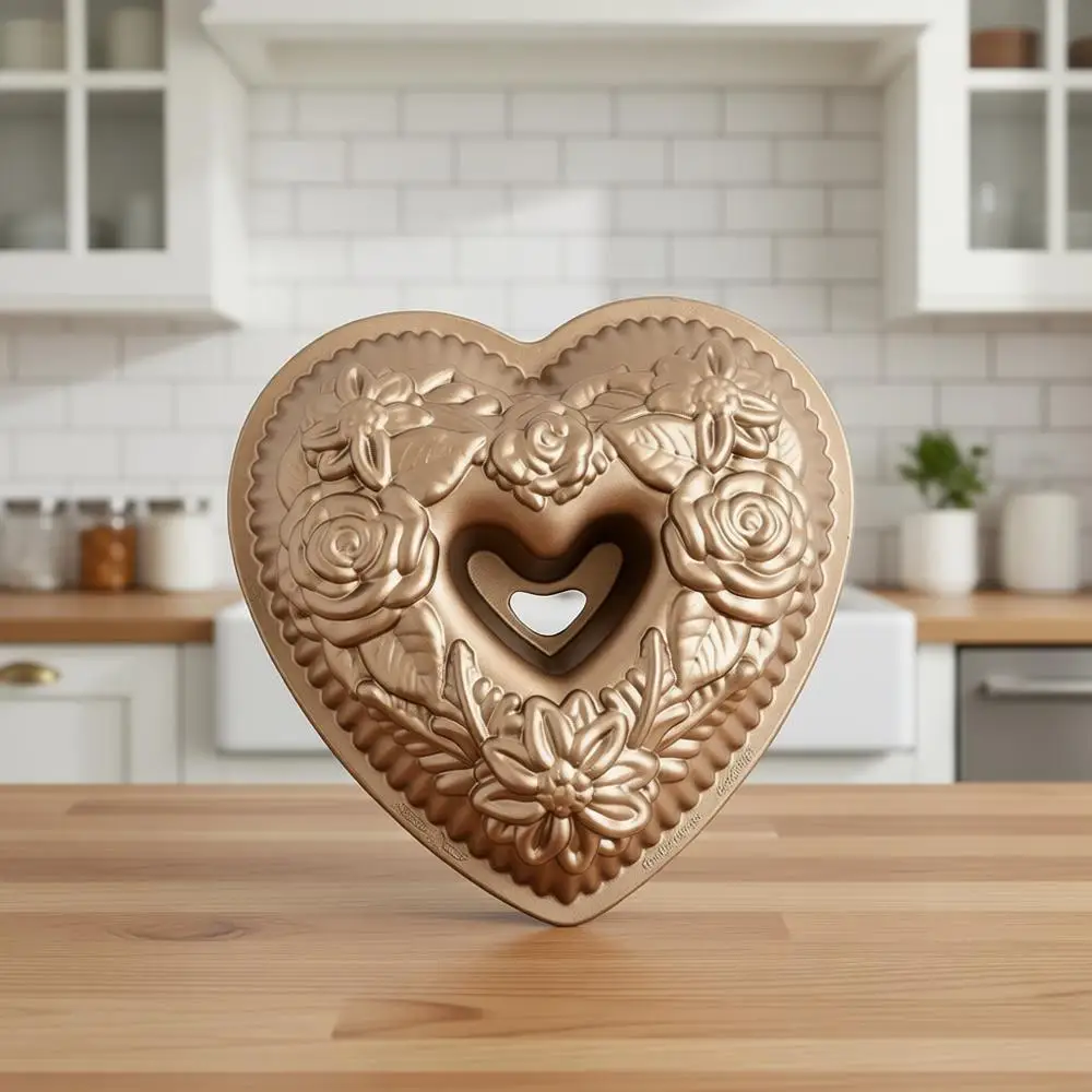 Форма для выпечки в форме сердца на 6 порций
Форма для выпечки в форме сердца на 6 порций