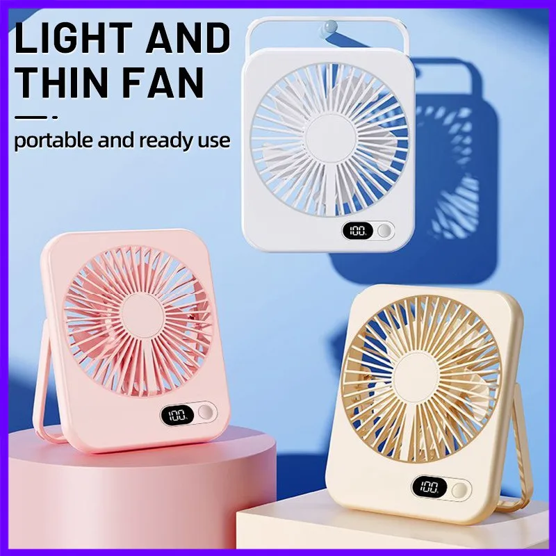 Ultra Thin Folding Desk Fan Mini Portable USB Cooling Fan 5 Speeds Power Display Rechargeable Hang Stand Table Fan
Ultra Thin Folding Desk Fan Mini Portable USB Cooling Fan 5 Speeds Power Display Rechargeable Hang Stand Table Fan