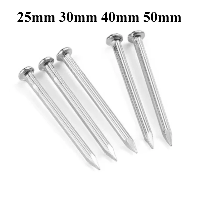 Steel nails and cement nails, suitable for concrete walls, wood boards and furniture, available in sizes of 25mm, 30mm 40mm 50mm
Steel nails and cement nails, suitable for concrete walls, wood boards and furniture, available in sizes of 25mm, 30mm 40mm 50mm