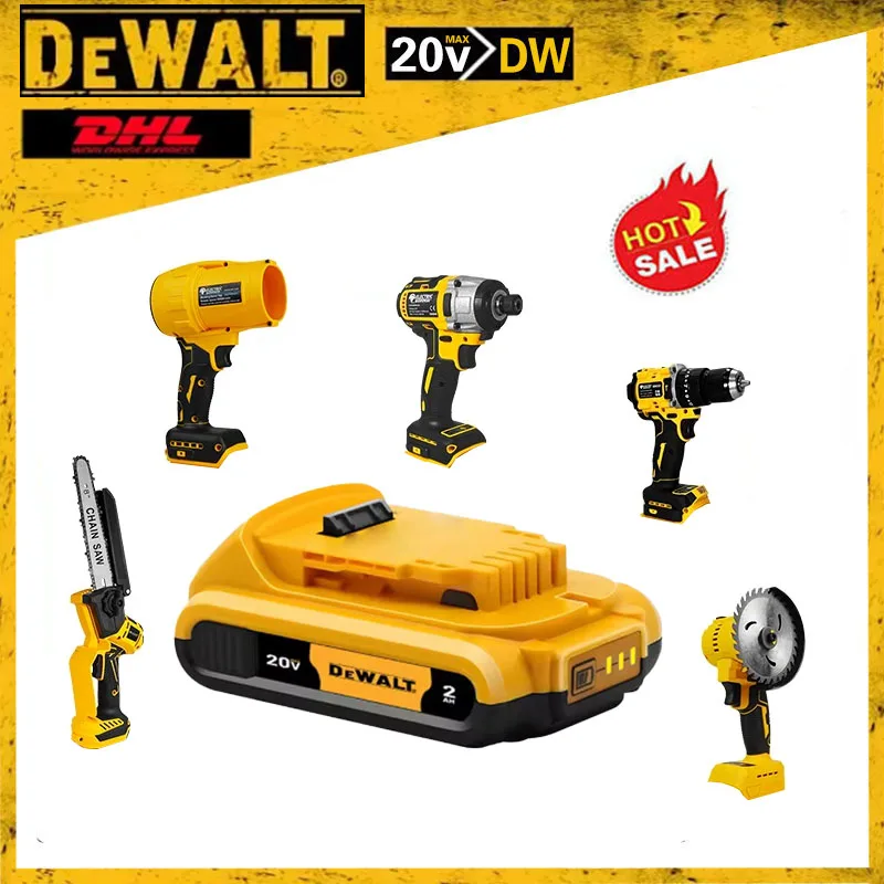 Genuine 20V Dewalt Battery, 2AH Rechargeable Lithium Ion Battery, for Dewalt DCB DCS DCD DCF DCG Power Tool Replacement Battery
Genuine 20V Dewalt Battery, 2AH Rechargeable Lithium Ion Battery, for Dewalt DCB DCS DCD DCF DCG Power Tool Replacement Battery