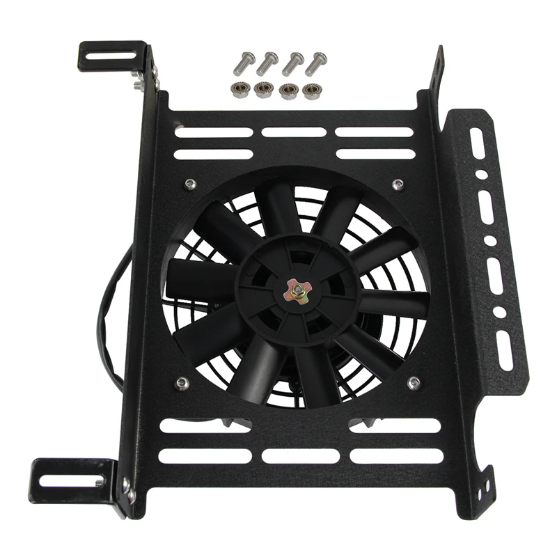 7" Electric Radiator / Intercooler 12v Slim Cooling Fan + 28 Row Mounting Bracket Kit
7" Electric Radiator / Intercooler 12v Slim Cooling Fan + 28 Row Mounting Bracket Kit