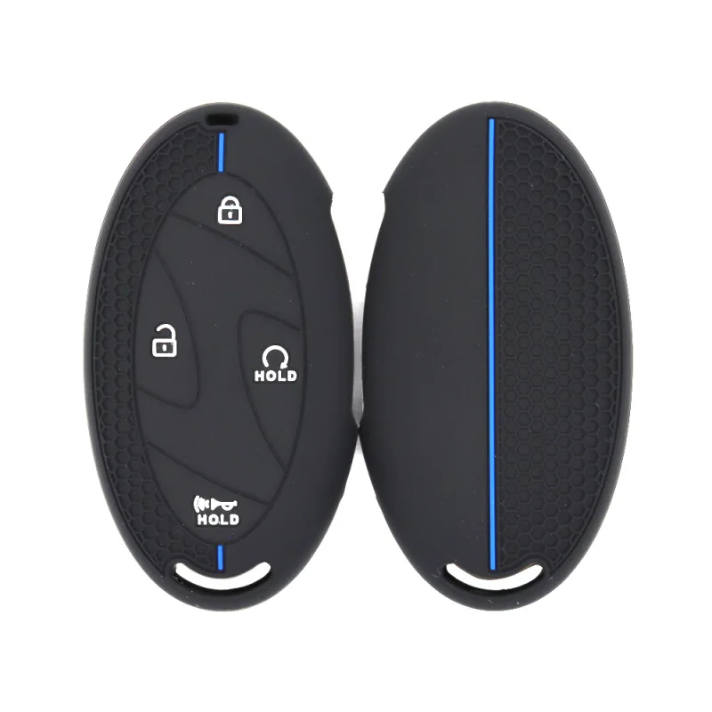 Silicone Car Key Case for Hyundai Sonata - Semi-Honeycomb Pattern, Fits Smart 4-7 Button Keys, Protective Key Cover Accessories 
Silicone Car Key Case for Hyundai Sonata - Semi-Honeycomb Pattern, Fits Smart 4-7 Button Keys, Protective Key Cover Accessories