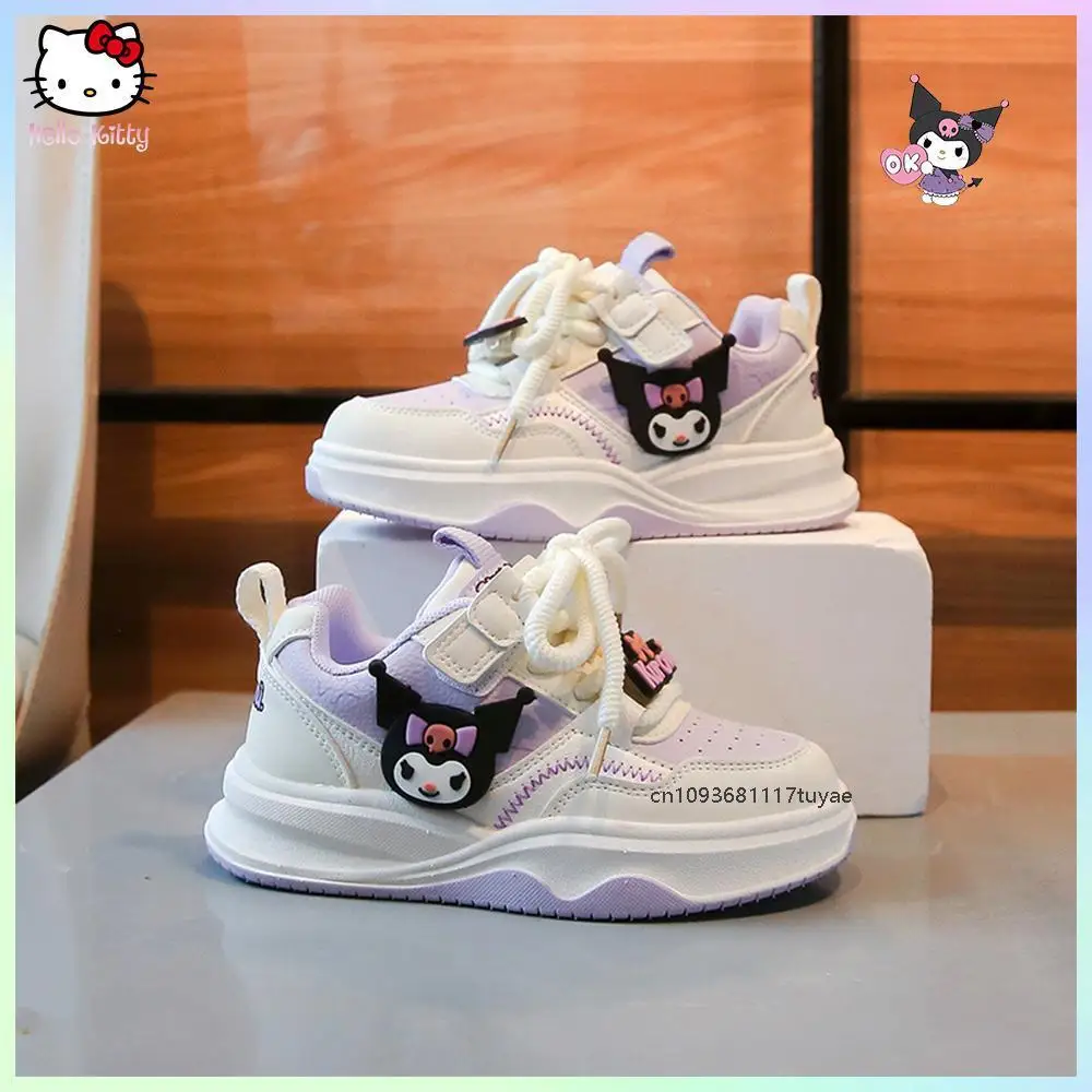 Новые весенние детские кроссовки Kuromi Sanrio, повседневная удобная дышащая спортивная модная детская обувь с героями мультфильмов для девочек
Новые весенние детские кроссовки Kuromi Sanrio, повседневная удобная дышащая спортивная модная детская обувь с героями мультфильмов для девочек