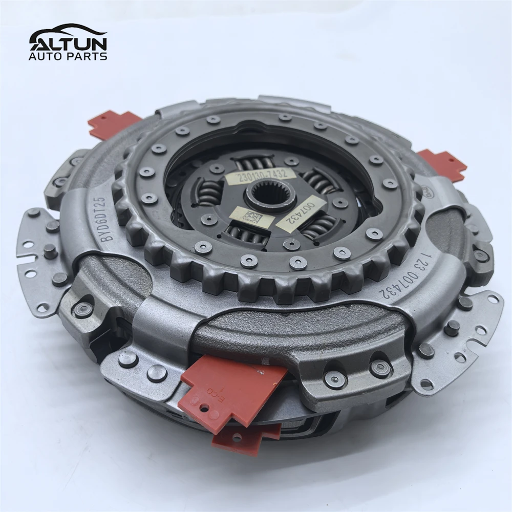 6DT25 1600010 Transmission Dual Clutch Assembly for BYD F3 L3 G3 G6 Si Rui Qin SU Rui Models Auto Parts
6DT25 1600010 Transmission Dual Clutch Assembly for BYD F3 L3 G3 G6 Si Rui Qin SU Rui Models Auto Parts