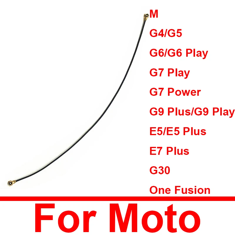 Гибкий кабель сигнала антенны Wi-Fi для Motorola Moto M XT1662/G4 G5 G6 Play G9 Plus XT2087/E5 Plus XT1924 G7 Play Power One Fusion
Гибкий кабель сигнала антенны Wi-Fi для Motorola Moto M XT1662/G4 G5 G6 Play G9 Plus XT2087/E5 Plus XT1924 G7 Play Power One Fusion