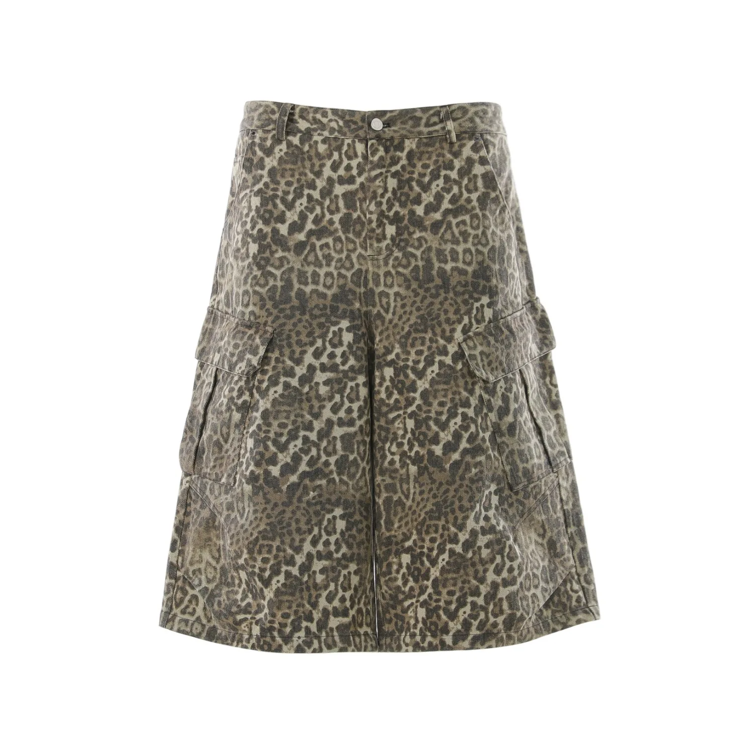 Retro Leopard Print Workwear Shorts Loose Casual Unisex Street Style Multi-Pocket Summer Leisure Pants Polyester Fiber
Retro Leopard Print Workwear Shorts Loose Casual Unisex Street Style Multi-Pocket Summer Leisure Pants Polyester Fiber