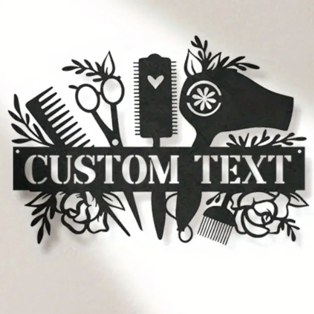 Premium Unique Custom - made Metal Sign - Tailored for Stylists. Perfect Wall Decor for Barber Shops, Boosting Aesthetic Appeal.
Premium Unique Custom - made Metal Sign - Tailored for Stylists. Perfect Wall Decor for Barber Shops, Boosting Aesthetic Appeal.