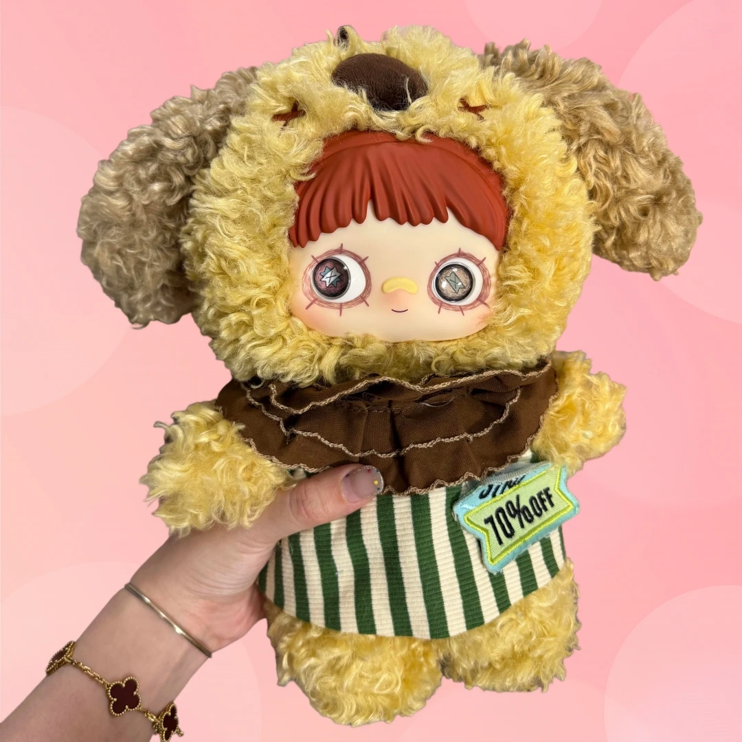 Genuine 400% Maymei Vinyl Plush Blind Box Forgotten Funfair Series Cute Figure Doll Model Art Toy Decoration Good child gift
Genuine 400% Maymei Vinyl Plush Blind Box Forgotten Funfair Series Cute Figure Doll Model Art Toy Decoration Good child gift