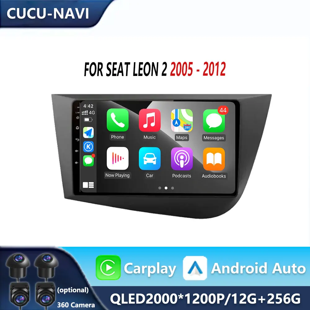 Мультимедийный плеер с ОС Android 8G 128G для Seat Leon Mk2 2005-2012, автомобильный радиоприемник, стерео Carplay, GPS navi Audio 7862, восьмиядерный головной убор
Мультимедийный плеер с ОС Android 8G 128G для Seat Leon Mk2 2005-2012, автомобильный радиоприемник, стерео Carplay, GPS navi Audio 7862, восьмиядерный головной убор