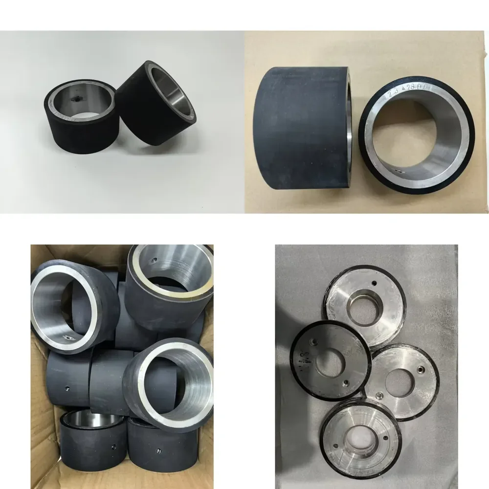 BHS Corrugator Machine Wear Parts Rubber Wheel Part No.123428001 on BHS Stacker