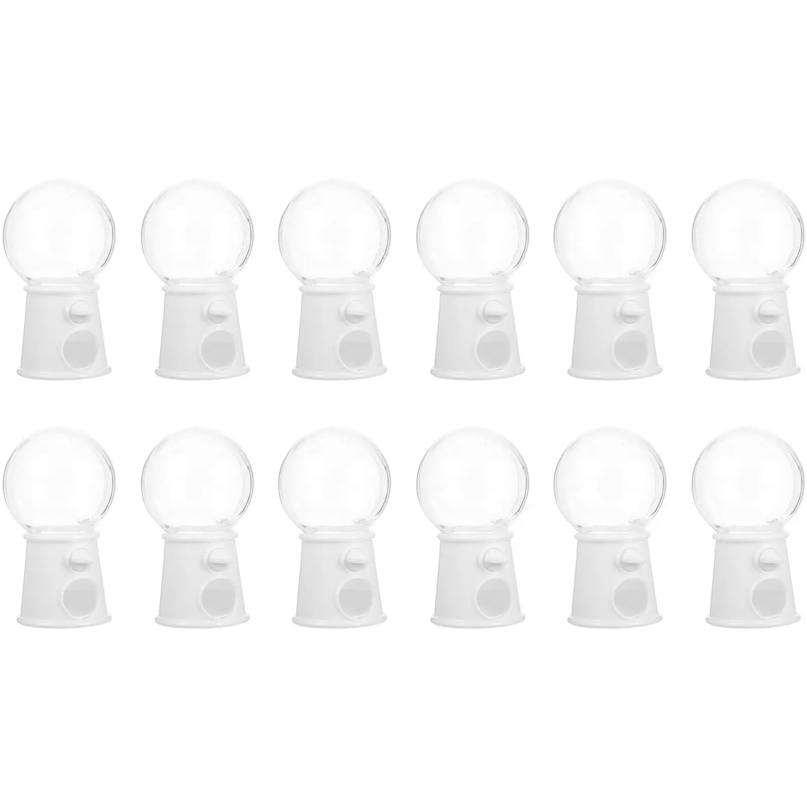 12 Pcs Gumball Machine Candy Dispenser Plastic Kids Toy Gift Party Favor Creative Decor Cake Decor Wedding Cake Box
12 Pcs Gumball Machine Candy Dispenser Plastic Kids Toy Gift Party Favor Creative Decor Cake Decor Wedding Cake Box
