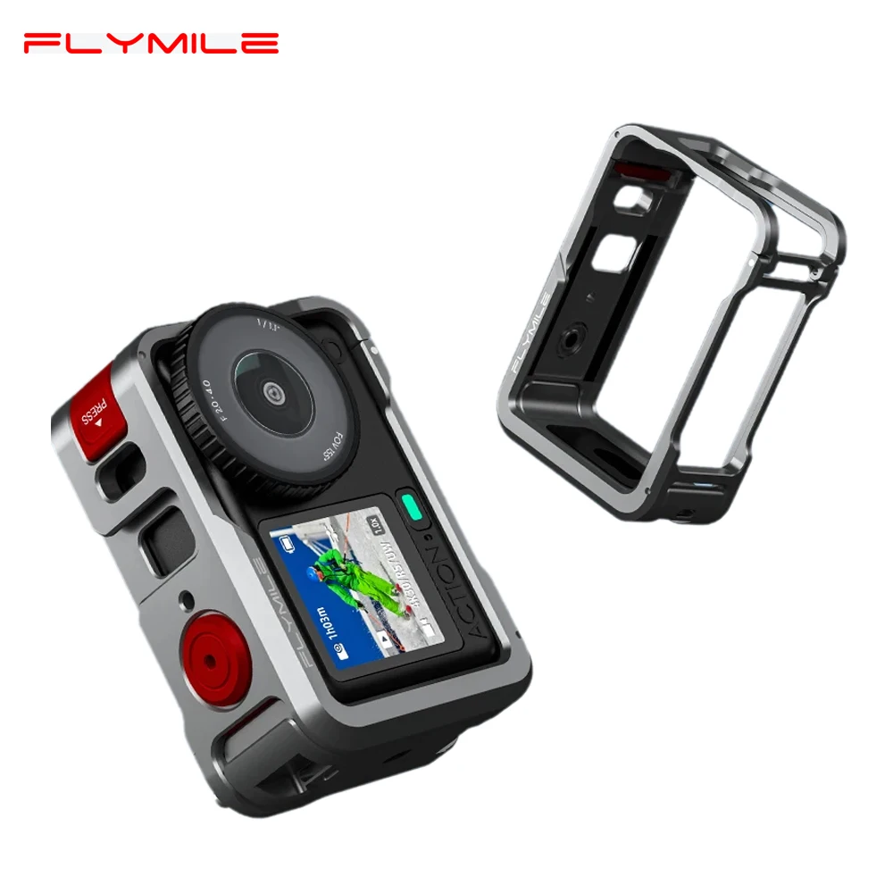 Металлическая клетка Flymile для DJI Osmo Action 6, защитный чехол, быстросъемная защитная рамка, чехол из алюминиевого сплава, аксессуары для камеры
Металлическая клетка Flymile для DJI Osmo Action 6, защитный чехол, быстросъемная защитная рамка, чехол из алюминиевого сплава, аксессуары для камеры