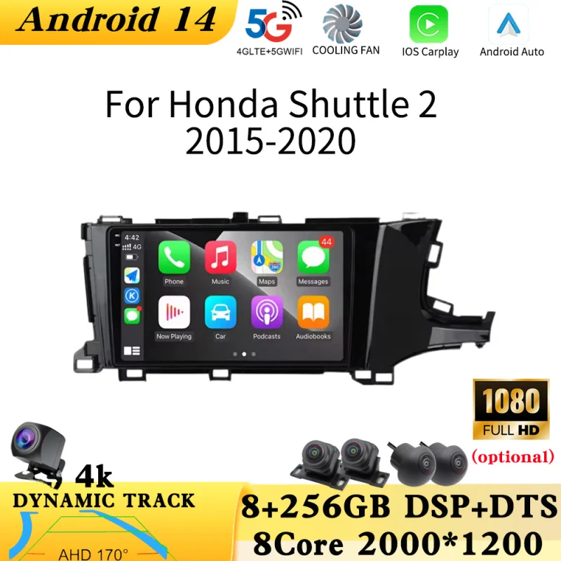 Мультимедийное видео для Honda Shuttle 2 2015-2020, Android OS, автомобильный радиоплеер, навигация, GPS, стерео головное устройство, QLED экран 2din
Мультимедийное видео для Honda Shuttle 2 2015-2020, Android OS, автомобильный радиоплеер, навигация, GPS, стерео головное устройство, QLED экран 2din