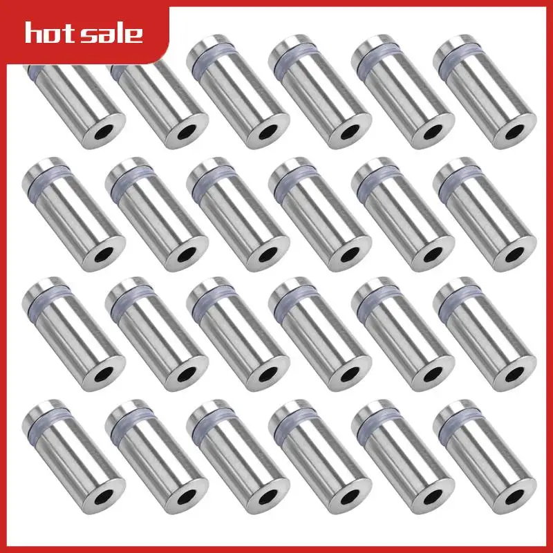A33R-100 Packs Sign Standoff Screws Stainless Steel Wall Standoff Mounts Nail For Glass Artwork And Displays (1/2 X 1 Inch)
A33R-100 Packs Sign Standoff Screws Stainless Steel Wall Standoff Mounts Nail For Glass Artwork And Displays (1/2 X 1 Inch)