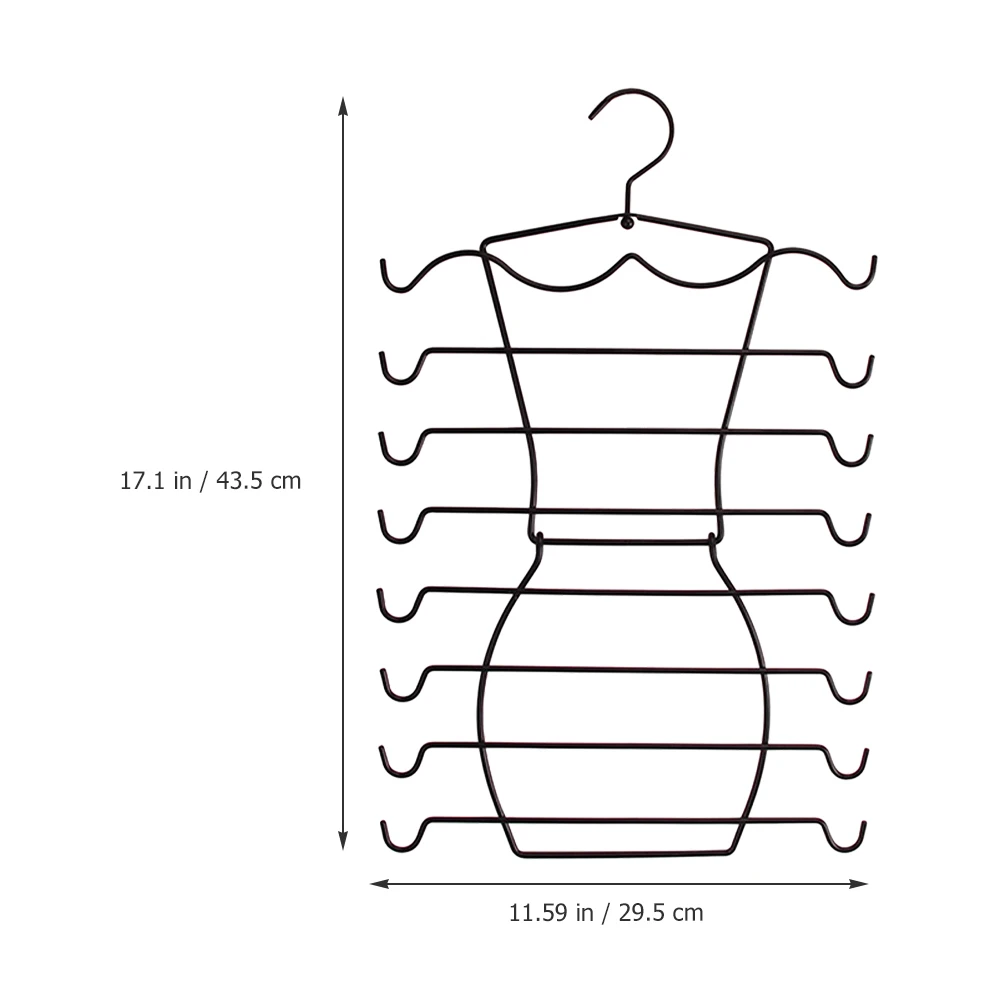 8 Layers Bra Storage ganizer for Closet Black Iron Hanging Rack Tank Tops Hangers Underwear Clothes Saver
8 Layers Bra Storage ganizer for Closet Black Iron Hanging Rack Tank Tops Hangers Underwear Clothes Saver