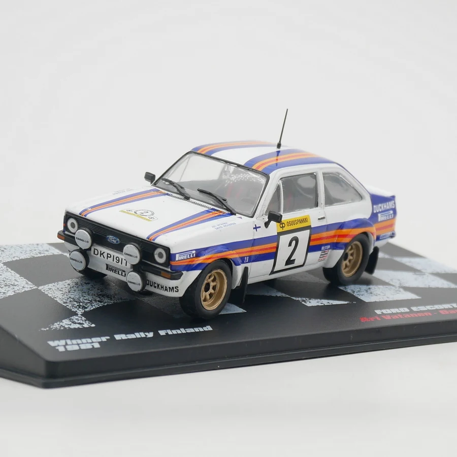 Коллекционная модель автомобиля Ixo 1:43 FORD ESCORT RS 1800 WRC 1981, литая под давлением
Коллекционная модель автомобиля Ixo 1:43 FORD ESCORT RS 1800 WRC 1981, литая под давлением