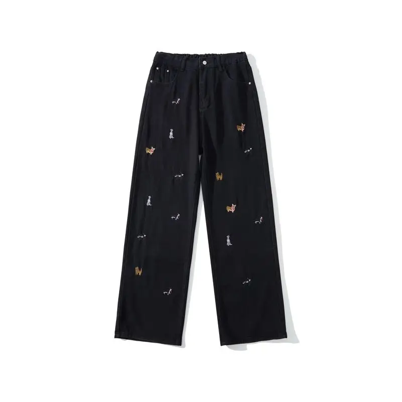 Джинсы NERUM: мужские и женские, прямые и широкие брюки, весна-лето, модные, с вышивкой, стройнящие, повседневные, хлопок/полиэстер
Джинсы NERUM: мужские и женские, прямые и широкие брюки, весна-лето, модные, с вышивкой, стройнящие, повседневные, хлопок/полиэстер