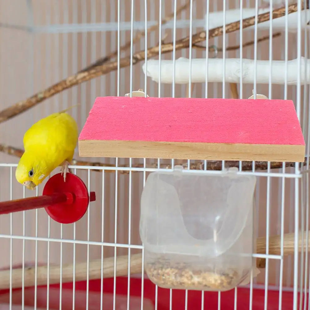 Frosted Bird Perch Platform 15x8cm Pink Wood Parrot Cage Accessories Durable Toy Rest Stand Small Pets Play Area Bird
Frosted Bird Perch Platform 15x8cm Pink Wood Parrot Cage Accessories Durable Toy Rest Stand Small Pets Play Area Bird