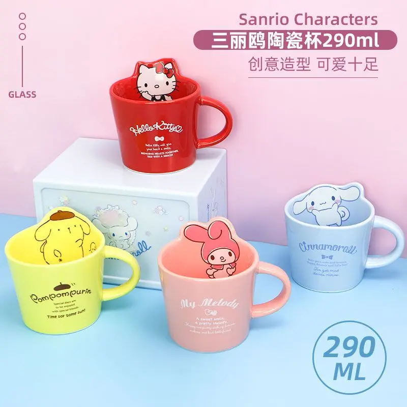 Sanrio Hello Kitty Cinnamoroll Anime Kawaii Ins Ceramic Cup Cute Cartoon Miniso My Melody Bottle Mug Ins Gifts for Girls
Sanrio Hello Kitty Cinnamoroll Anime Kawaii Ins Ceramic Cup Cute Cartoon Miniso My Melody Bottle Mug Ins Gifts for Girls