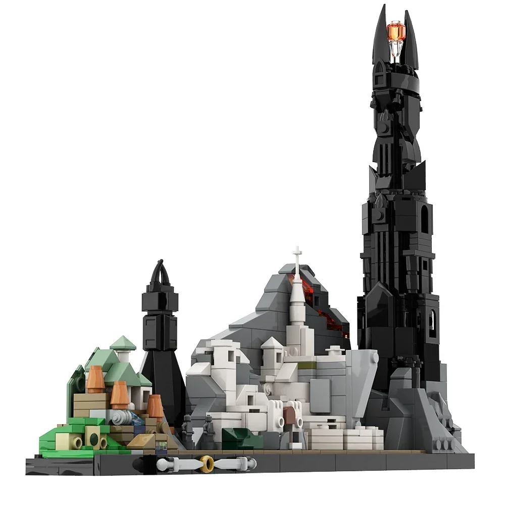 Gobicks MOC City Rings Skyline Architecture Movie Creative Model Town Street View House Building Blocks Educational Toy For Gift
Gobicks MOC City Rings Skyline Architecture Movie Creative Model Town Street View House Building Blocks Educational Toy For Gift