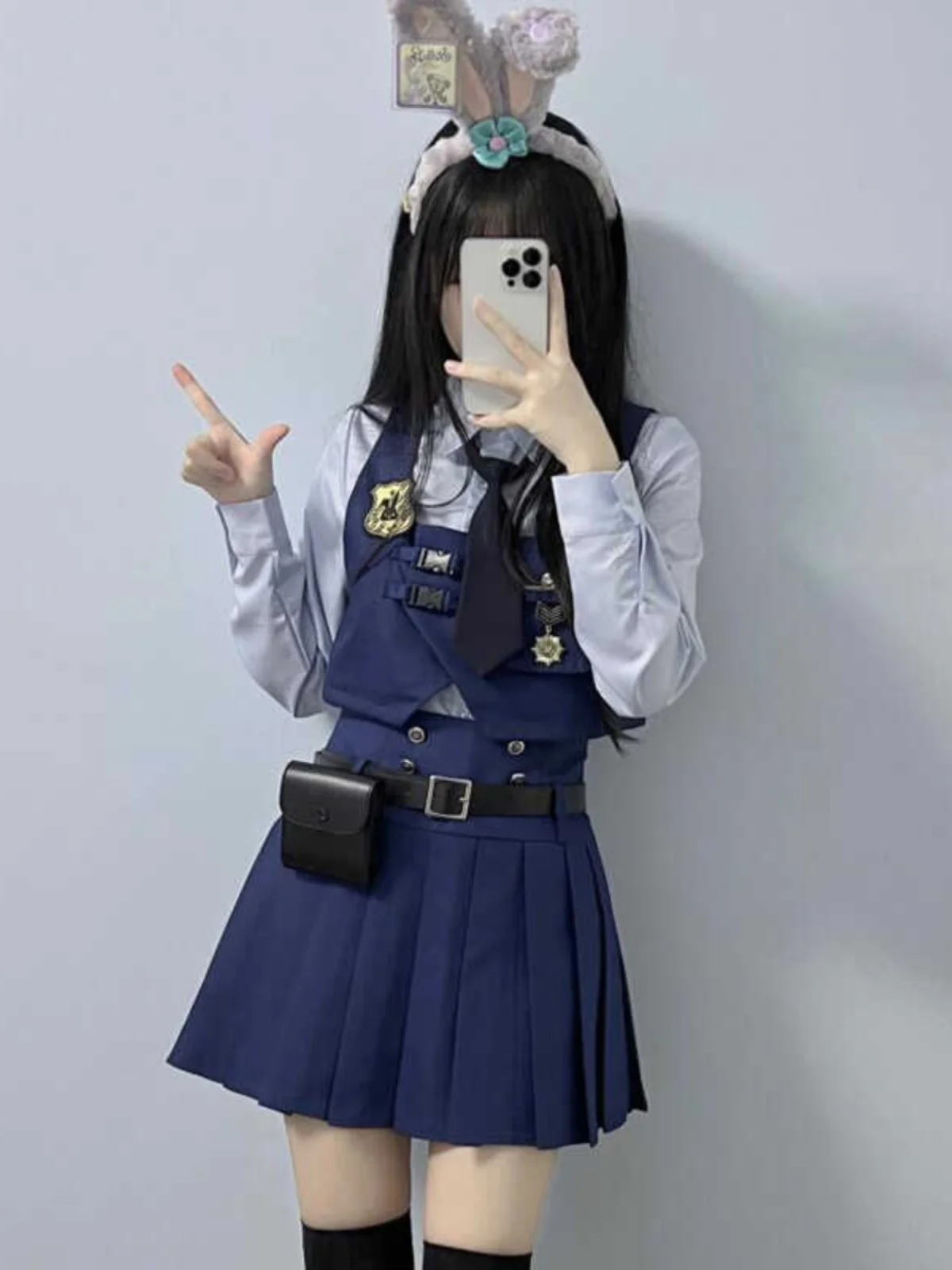 College Sle loween Judy Rabbit Police orm Skirt Set Long Sve Garden Tour Outfit Crazy Animal Ci
College Sle loween Judy Rabbit Police orm Skirt Set Long Sve Garden Tour Outfit Crazy Animal Ci