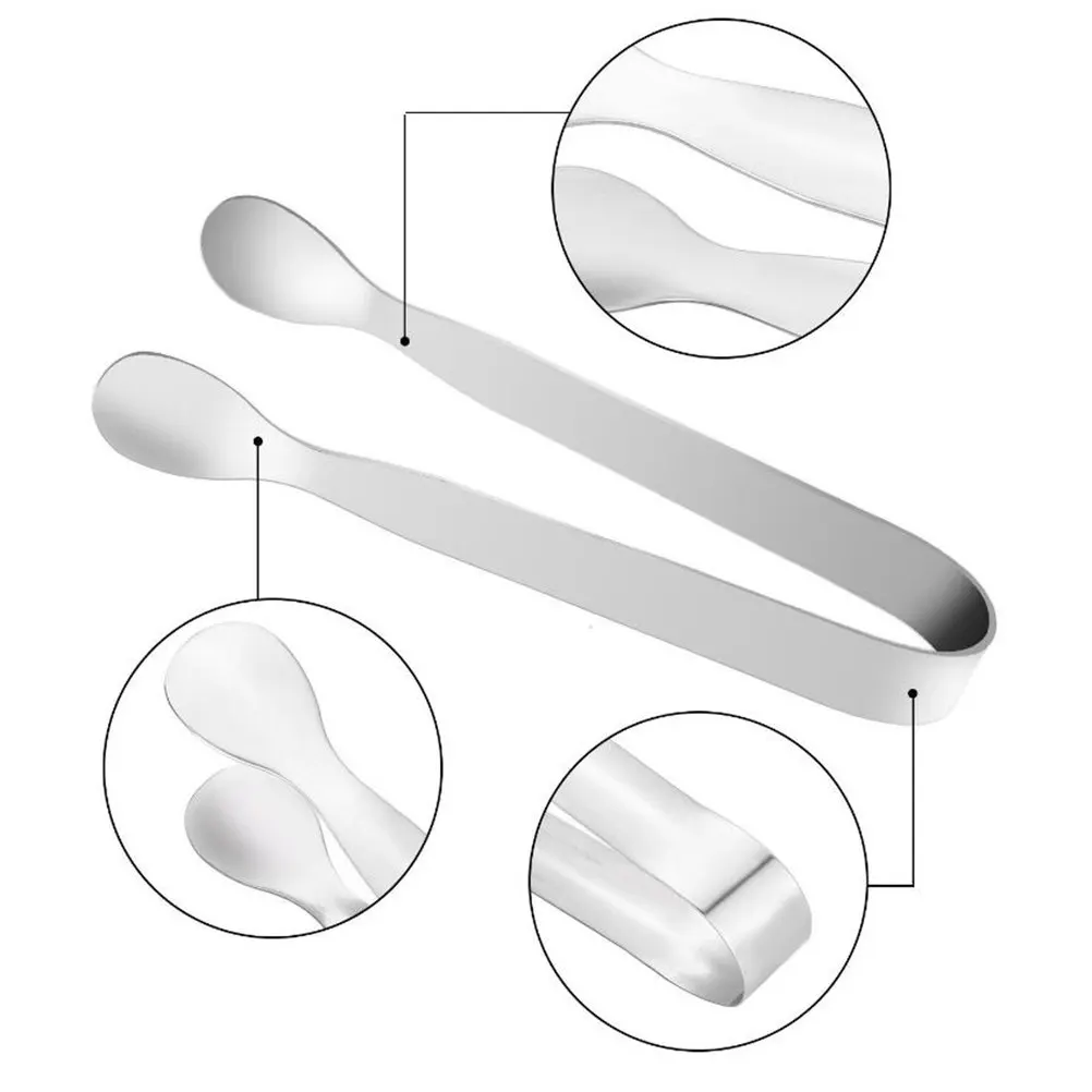 6Pcs Stainless Steel Mini Serving Tongs for Sugar Ice Cubes Lemon Slices Cookies Appetizers Cheese Fruit Home Party Tea Coffee
6Pcs Stainless Steel Mini Serving Tongs for Sugar Ice Cubes Lemon Slices Cookies Appetizers Cheese Fruit Home Party Tea Coffee