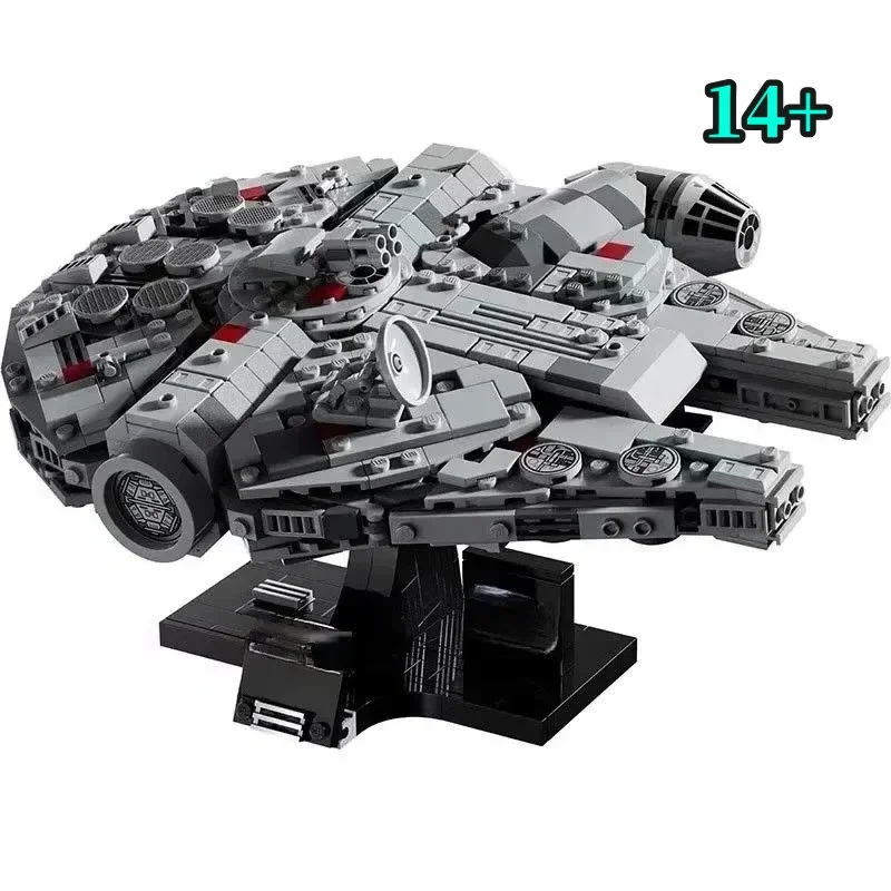 Конструктор Disney Creative 75375 Falcon Spaceship, модель космического корабля, игрушка в подарок для мальчиков, рождественские кирпичики
Конструктор Disney Creative 75375 Falcon Spaceship, модель космического корабля, игрушка в подарок для мальчиков, рождественские кирпичики