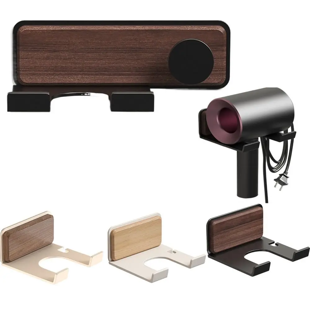 Деревянный держатель для фена без сверления, настенное крепление, самоклеящаяся стойка для хранения фена, простая установка, водонепроницаемый 
Деревянный держатель для фена без сверления, настенное крепление, самоклеящаяся стойка для хранения фена, простая установка, водонепроницаемый