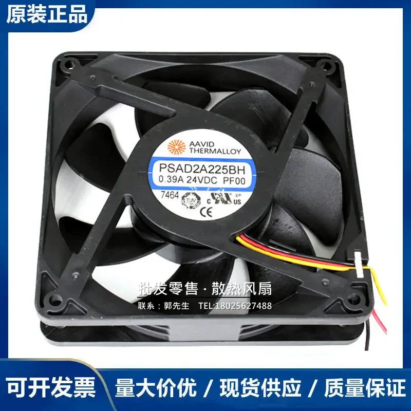 AAVID PSAD2A225BH DC 24V 0.39A 120x120x25mm 3-Wire Server Cooling Fan
AAVID PSAD2A225BH DC 24V 0.39A 120x120x25mm 3-Wire Server Cooling Fan