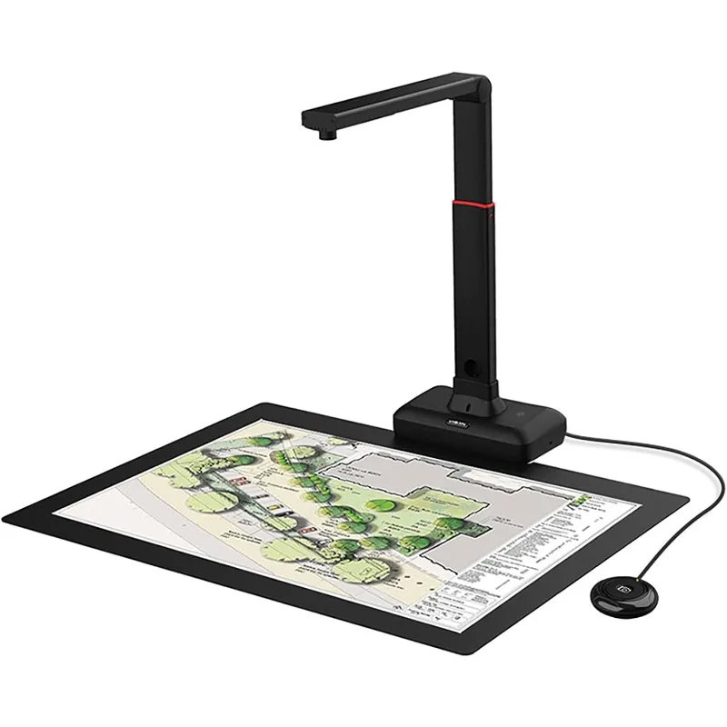 VIISAN Large Format Book & Document Scanner, Capture Size A2/A3, 26MP USB Document Camera with Auto-Flatten, Multi-Language OCR
VIISAN Large Format Book & Document Scanner, Capture Size A2/A3, 26MP USB Document Camera with Auto-Flatten, Multi-Language OCR