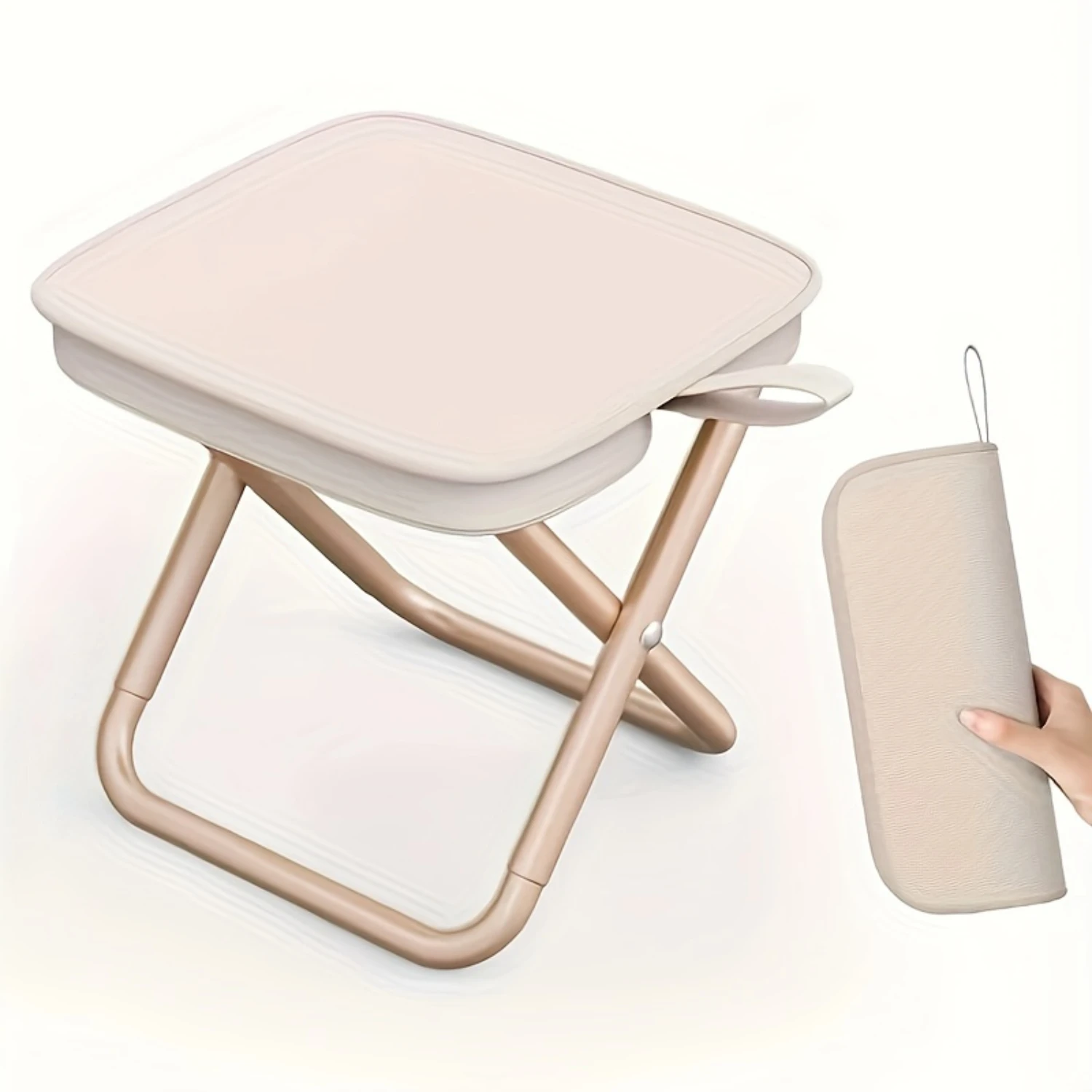Compact Square Iron Folding Stool - Adjustable Zipper, Portable, Lightweight, and Durable for Outdoor Camping, Fishing, and Back
Compact Square Iron Folding Stool - Adjustable Zipper, Portable, Lightweight, and Durable for Outdoor Camping, Fishing, and Back
