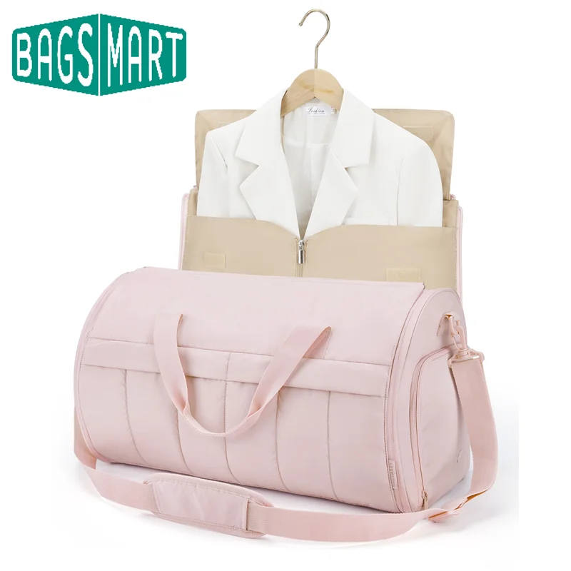 BAGSMART Travel Duffel Bag 2 in 1 Garment Bags for Hanging Clothes Women Men Convertible Suit Luggage Storage Carry on Organize
BAGSMART Travel Duffel Bag 2 in 1 Garment Bags for Hanging Clothes Women Men Convertible Suit Luggage Storage Carry on Organize