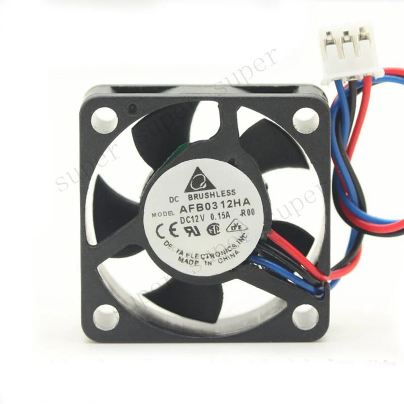 S+ Delta AFB0312HA 3010 12V 0.15A 3Wire Silent Notebook CPU Cooler Cooling Fan
S+ Delta AFB0312HA 3010 12V 0.15A 3Wire Silent Notebook CPU Cooler Cooling Fan