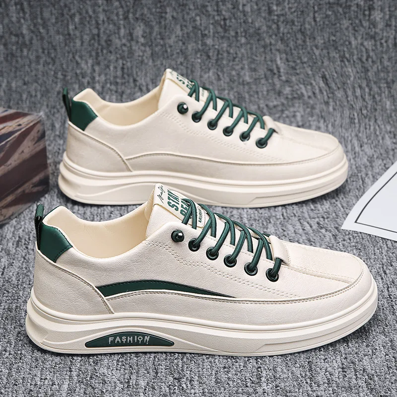 Men's shoes 2025 new versatile work board shoes men's casual leather shoes sports white shoes trendy shoes
Men's shoes 2025 new versatile work board shoes men's casual leather shoes sports white shoes trendy shoes