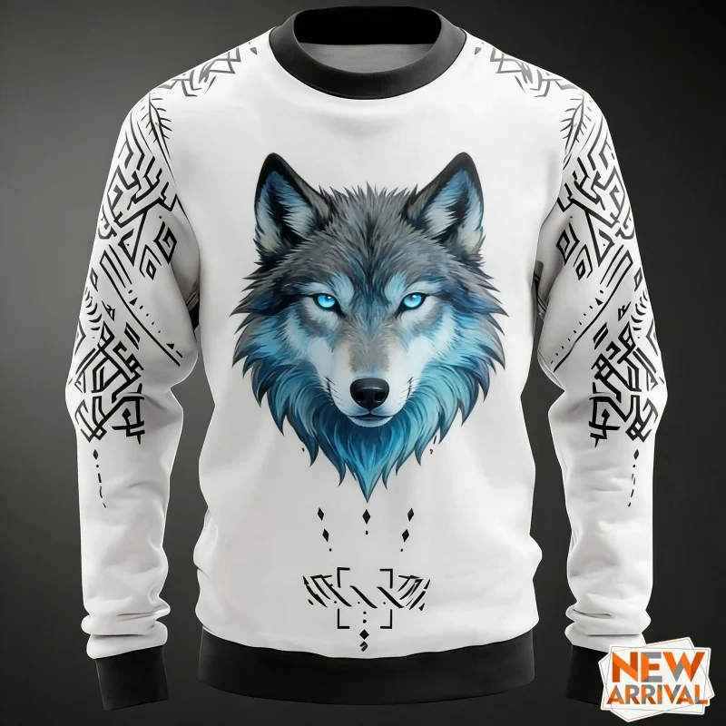 3D Printed Dragon Phoenix Sweatshirt For Men Eagle Wolf Pattern Pullover Casual Loose O-Neck Long Sleeve Hoodies Unisex Tops
3D Printed Dragon Phoenix Sweatshirt For Men Eagle Wolf Pattern Pullover Casual Loose O-Neck Long Sleeve Hoodies Unisex Tops