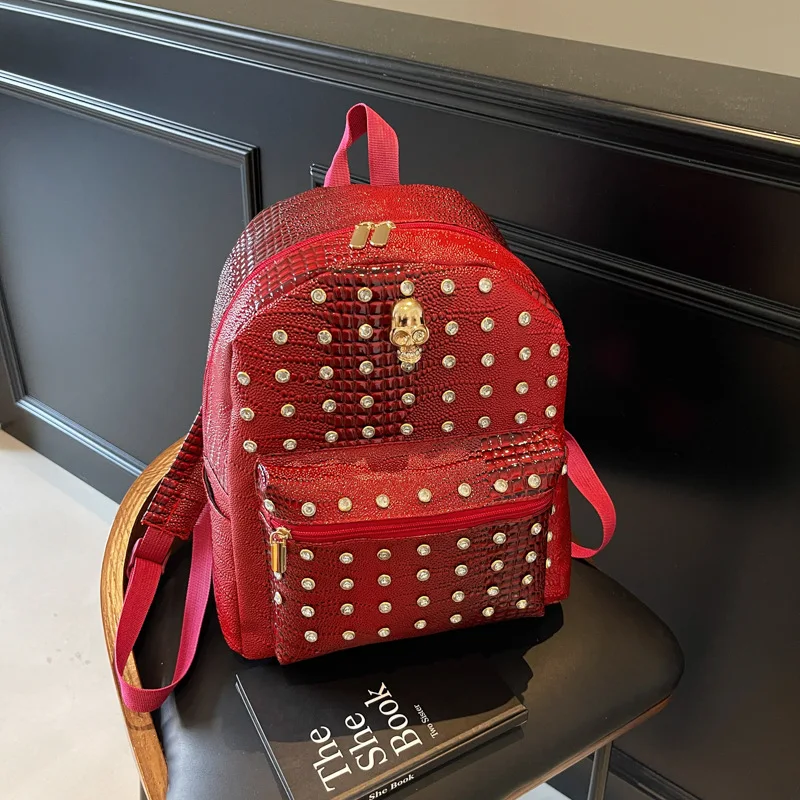 Kids Backpack for Boy Fashion Rivet Backpack Large Capacity Casual Versatile Trendy Student Backpack Cute Backpacks Рюкзак sac
Kids Backpack for Boy Fashion Rivet Backpack Large Capacity Casual Versatile Trendy Student Backpack Cute Backpacks Рюкзак sac