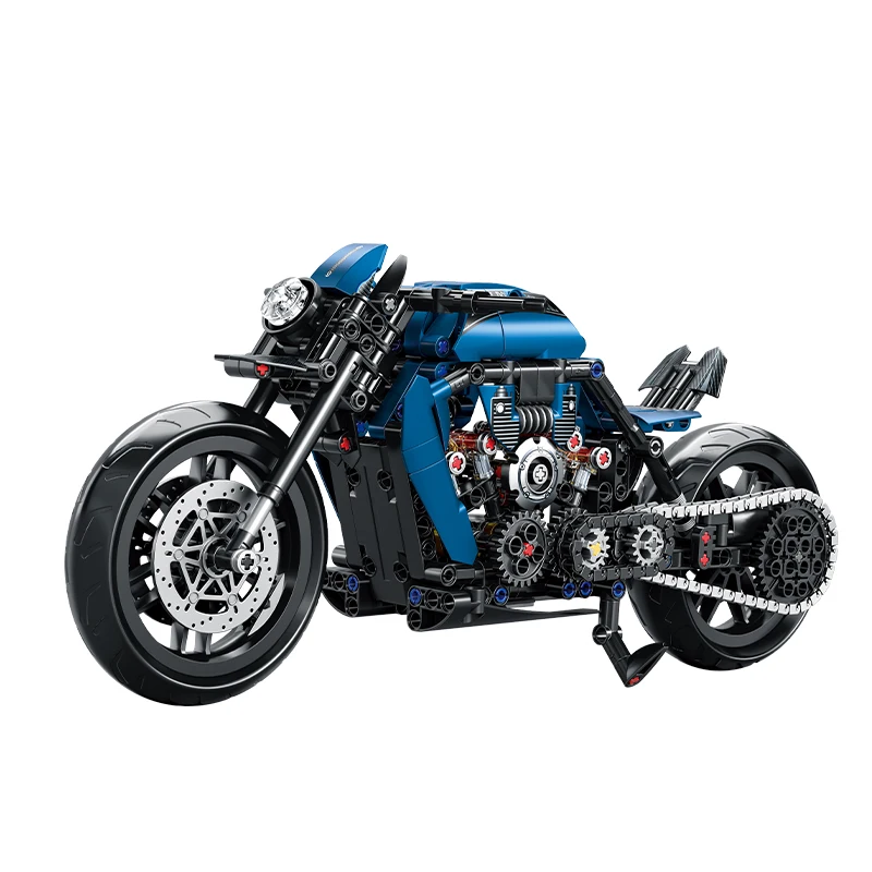 Science and technology high-speed motorcycle building blocks mechanical group racing assembly toys MOC boys Christmas birthday g
Science and technology high-speed motorcycle building blocks mechanical group racing assembly toys MOC boys Christmas birthday g