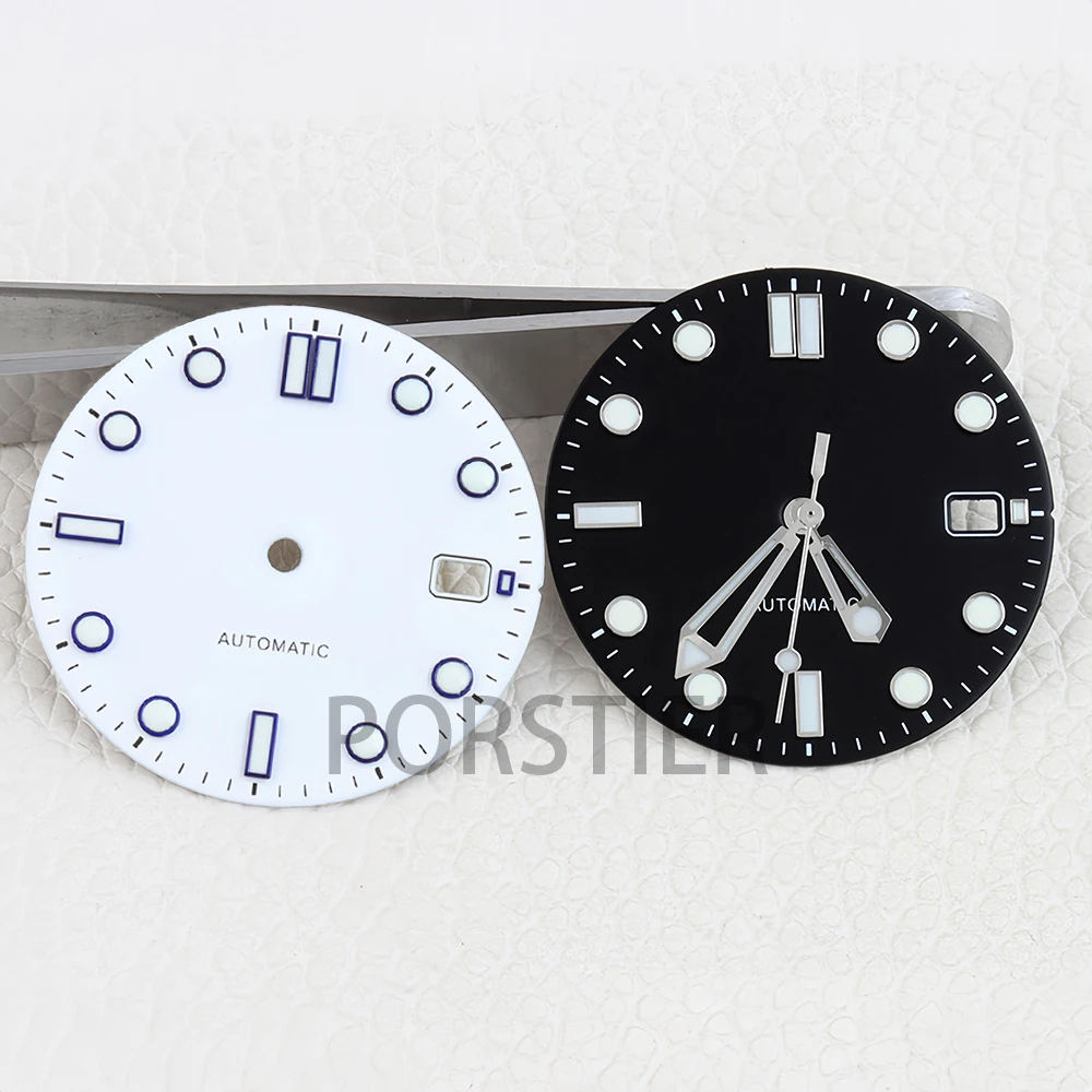31mm NH35 Watch Dial Green Luminous Dial Face Hands Pointers For Seamaster 300 NH35 NH36 Movement Watch Accessory Replacements
31mm NH35 Watch Dial Green Luminous Dial Face Hands Pointers For Seamaster 300 NH35 NH36 Movement Watch Accessory Replacements