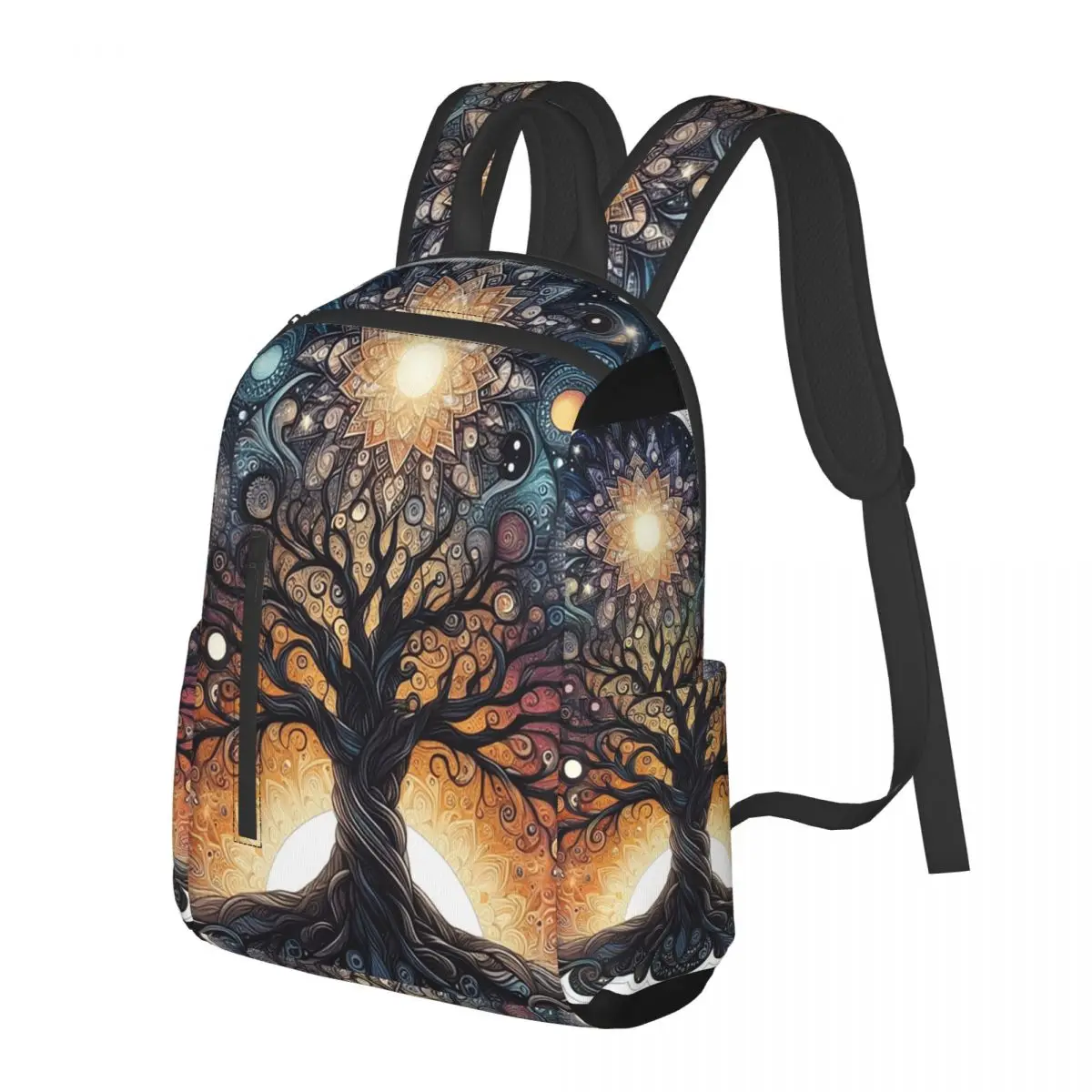 Tree Of Life Under The Stars Student Backpack School Bag Hiking Travel Daypack for Boys Girls Bookbag Shoulder Bags
Tree Of Life Under The Stars Student Backpack School Bag Hiking Travel Daypack for Boys Girls Bookbag Shoulder Bags