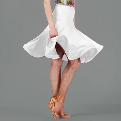 Latin Dance Skirt Adult Women Ballroom Cha Cha Rumba Samba Training Dress Performance Dancewear Lady Latin Dress Big Swing Skirt
Latin Dance Skirt Adult Women Ballroom Cha Cha Rumba Samba Training Dress Performance Dancewear Lady Latin Dress Big Swing Skirt