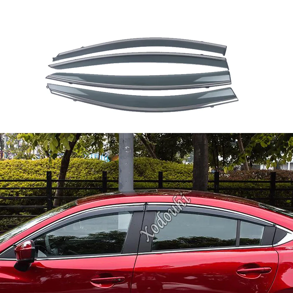 Car Body Cover Sticker Plastic Window Glass Wind Visor Rain/Sun Guard Vent For Mazda 6/Atenza Sedan 2014 2015 2016 2017-2019
Car Body Cover Sticker Plastic Window Glass Wind Visor Rain/Sun Guard Vent For Mazda 6/Atenza Sedan 2014 2015 2016 2017-2019