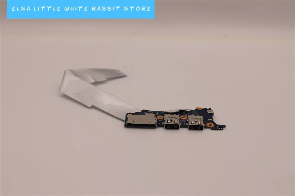 FOR Lenovo IdeaPad 5 14IAL7 USB Power Button SD Card Reader Board W Cable 5C50S25380
FOR Lenovo IdeaPad 5 14IAL7 USB Power Button SD Card Reader Board W Cable 5C50S25380